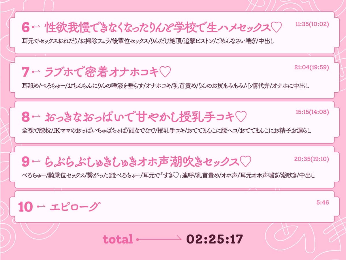 【40%OFF】【6/20まで初回購入特典付き♡】清楚でドスケベな生徒会副会長があまあま媚び媚びご奉仕してくれる話♡【KU100ハイレゾバイノーラル】のサンプル画像6