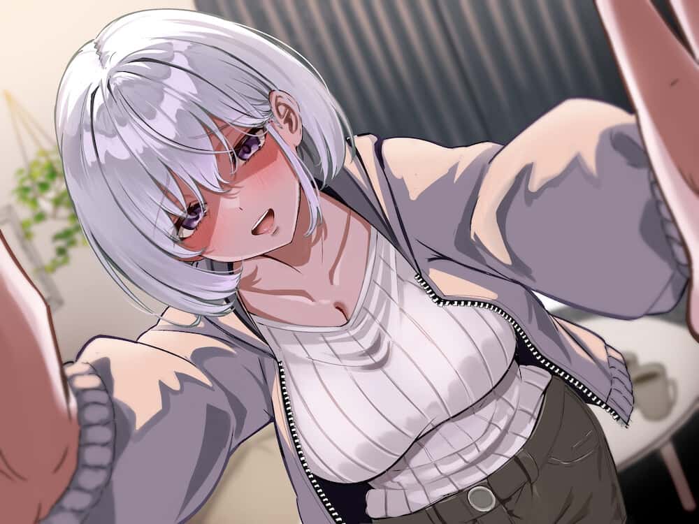 ヤンデレボーイッシュな彼女に嫉妬おしがまをさせられる(こっちがおもらし/バイノーラル)のサンプル画像1